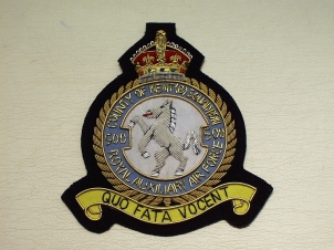 500 Sqdn County of Kent KC RAAF blazer badge - Click Image to Close