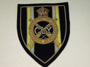 County of London Yeomanry blazer badge - Click Image to Close