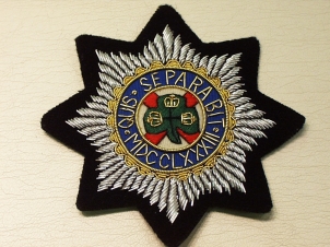 Irish Guards Association blazer badge - Click Image to Close