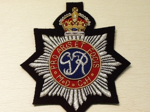 Middlesex Yeomanry blazer badge - Click Image to Close
