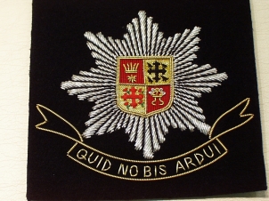 Princess Louise's (Kensington) Regiment blazer badge - Click Image to Close