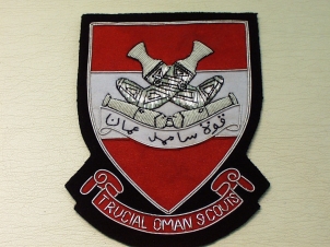 Trucial Oman Scouts blazer badge - Click Image to Close