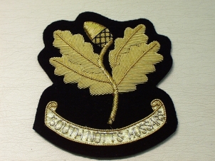 South Nottinghamshire Hussars blazer badge - Click Image to Close
