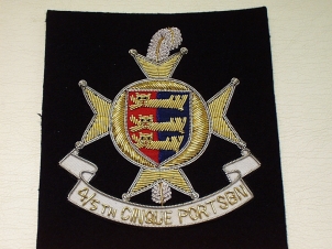Royal Sussex Cinque Ports (4th/5th Sqn) blazer badge - Click Image to Close