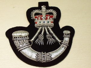 The Rifles blazer badge - Click Image to Close