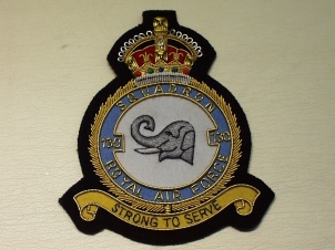 130 Squadron KC RAF blazer badge - Click Image to Close
