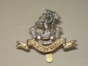 Duke of Wellingtons Regiment cap badge - Click Image to Close