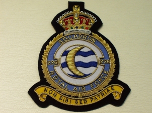 226 Squadron KC RAF blazer badge - Click Image to Close