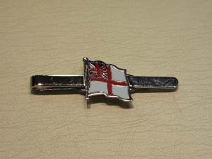 Royal Navy flag tie slide - Click Image to Close