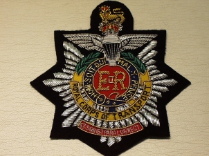 RCT 63 Squadron 1st Parachute Logistics Regiment blazer badge - Click Image to Close