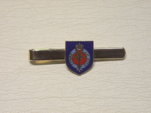 Welsh Guards shield design tie slide - Click Image to Close