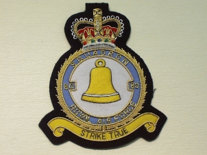 80 Squadron QC RAF blazer badge - Click Image to Close