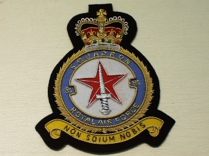 81 Squadron RAF QC blazer badge - Click Image to Close