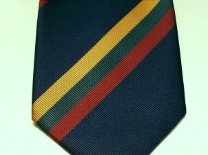 Duke of Lancaster's Regiment polyester stripe tie bes - Click Image to Close