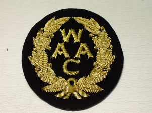 Women's Auxiliary Army Corps blazer badge - Click Image to Close