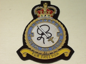 138 Squadron RAF QC blazer badge - Click Image to Close