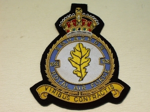 108 Squadron RAF KC blazer badge - Click Image to Close