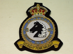 137 Squadron RAF KC blazer badge - Click Image to Close