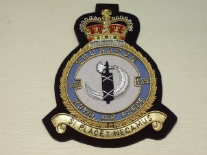 139 Squadron RAF QC blazer badge - Click Image to Close