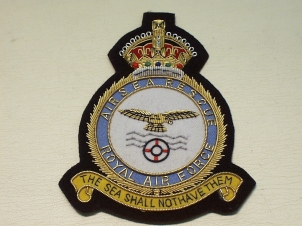 RAF Air Sea Rescue KC blazer badge - Click Image to Close