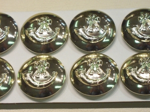 Light Infantry anodised large button (four left) - Click Image to Close