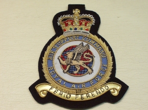 Air Support Command RAF blazer badge - Click Image to Close