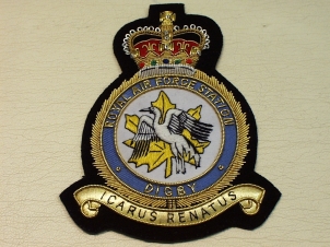 RAF Station Digby blazer badge - Click Image to Close