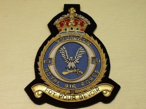 151 Squadron RAF KC wire blazer badge - Click Image to Close