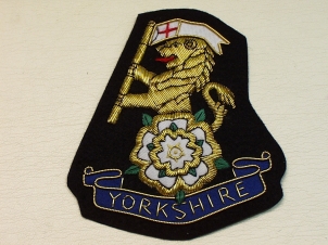 Yorkshire Regiment (new) blazer badge - Click Image to Close