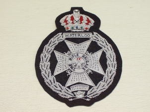 Rifle Brigade 1956-58 blazer badge - Click Image to Close