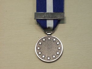 EU ESDP Eusec Rd Congo planning and support miniature medal - Click Image to Close