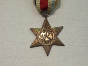 Africa star original full size medal - Click Image to Close