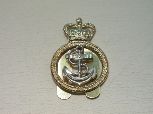 Royal Navy Petty Officer metal beret badge sna - Click Image to Close