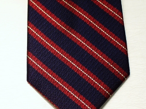 Royal Anglian non crease silk stripe tie 119 - Click Image to Close