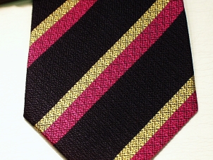 Hong Kong Police non crease silk stripe tie bes - Click Image to Close