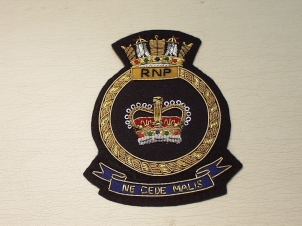 Royal Naval Police blazer badge - Click Image to Close