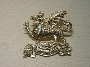 Buffs cap badge - Click Image to Close