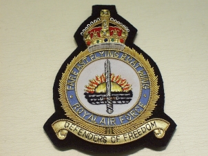 Far East Flying Boat Wing blazer badge - Click Image to Close