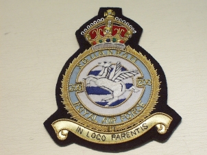 200 Squadron RAF KC blazer badge - Click Image to Close