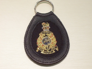 Royal Marines leather key ring 148 - Click Image to Close