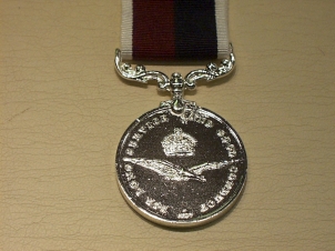 RAF Long Service Good Conduct Elizabeth II full size copy medal - Click Image to Close