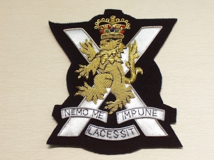 Royal Regiment of Scotland blazer badge - Click Image to Close