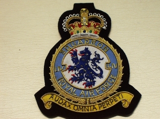 54 Squadron QC RAF blazer badge - Click Image to Close