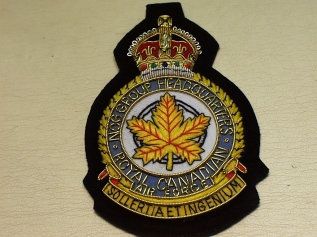 6 Group Headquarters RCAF blazer badge - Click Image to Close
