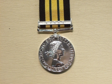 Africa General Service Medal Bar Kenya full size copy medal - Click Image to Close