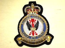 Bomber Command RAF QC wire blazer badge - Click Image to Close