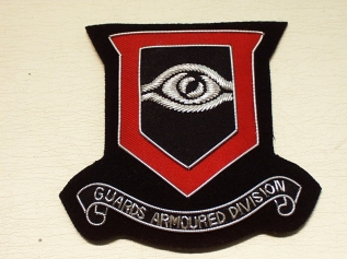 Guards Armoured Division blazer badge - Click Image to Close