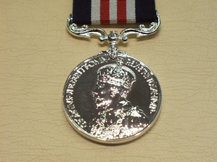 Military Medal (MM) George V crowned head full size copy medal - Click Image to Close
