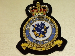 RAF Station Colerne QC badge - Click Image to Close