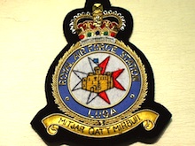 RAF Station Luqa blazer badge - Click Image to Close